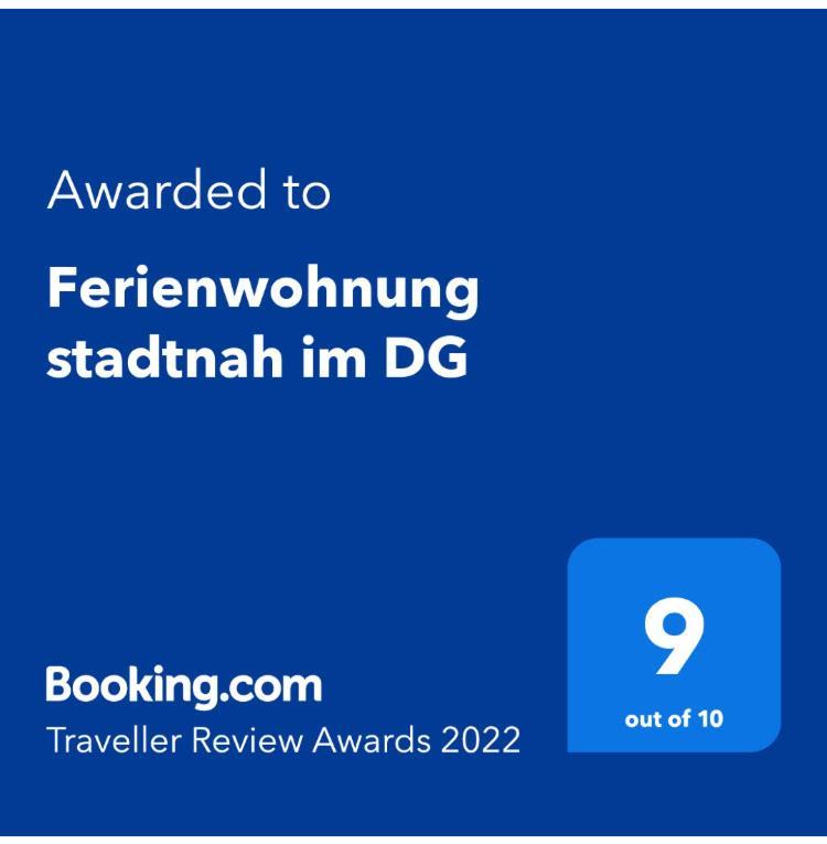 Stadtnah Im Dg Apartment *